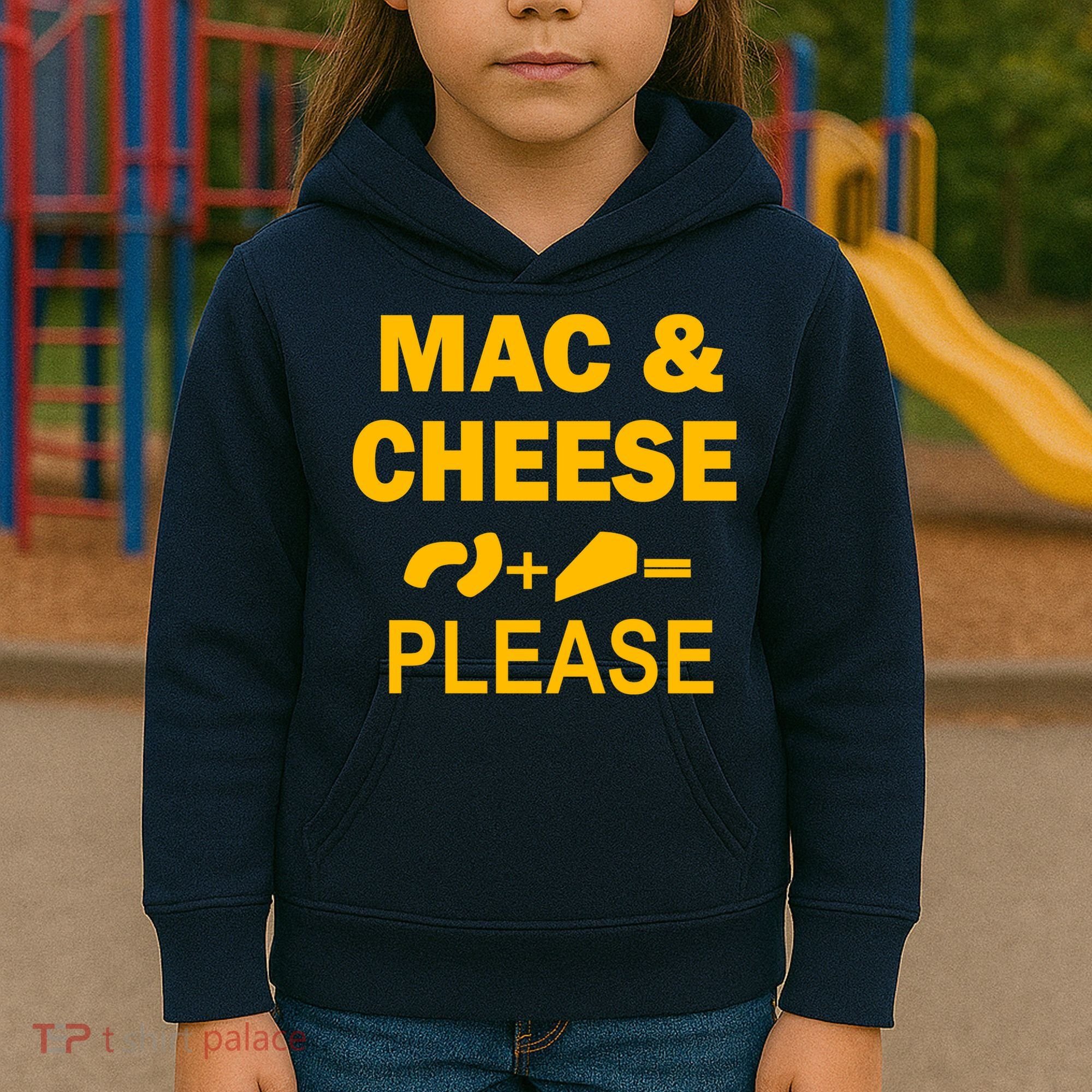 Mac & Cheese Please Kids Hoodie