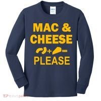 Mac & Cheese Please Kids Long Sleeve Shirt thumb 0