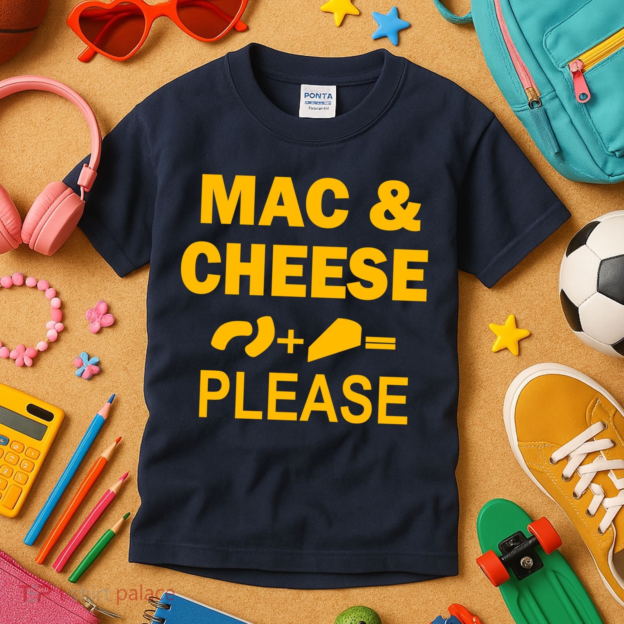 Mac & Cheese Please Kids T-Shirt