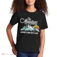 Mountains Are Calling & I Must Go Retro 80s Vibe Graphic TShirt Kids T-Shirt thumb 2