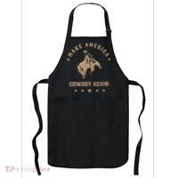 Make America Cowgirl Cowboy Again Apron thumb 0