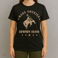 Make America Cowgirl Cowboy Again T-Shirt thumb 4