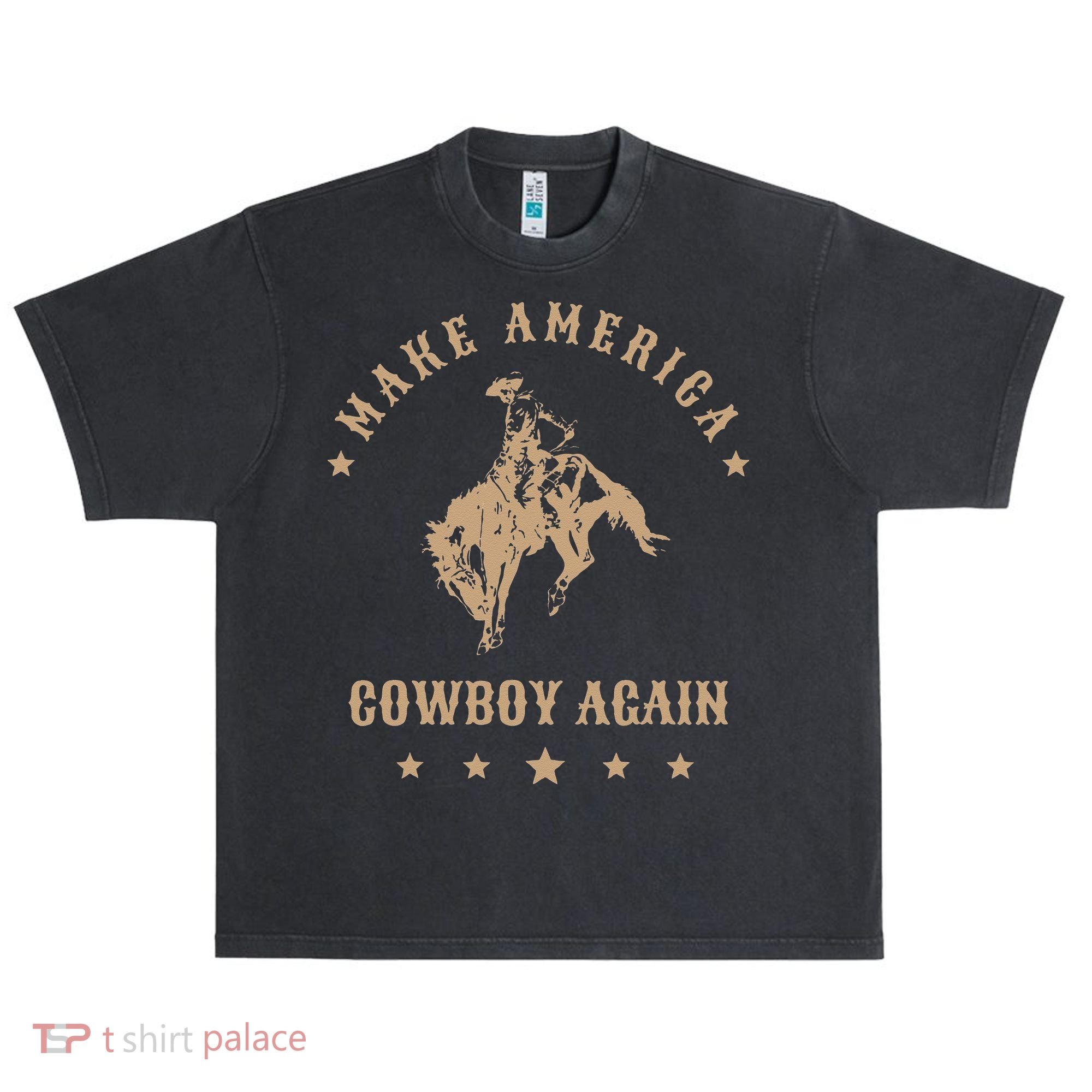 Make America Cowgirl Cowboy Again Urban Oversized Heavyweight T-Shirt
