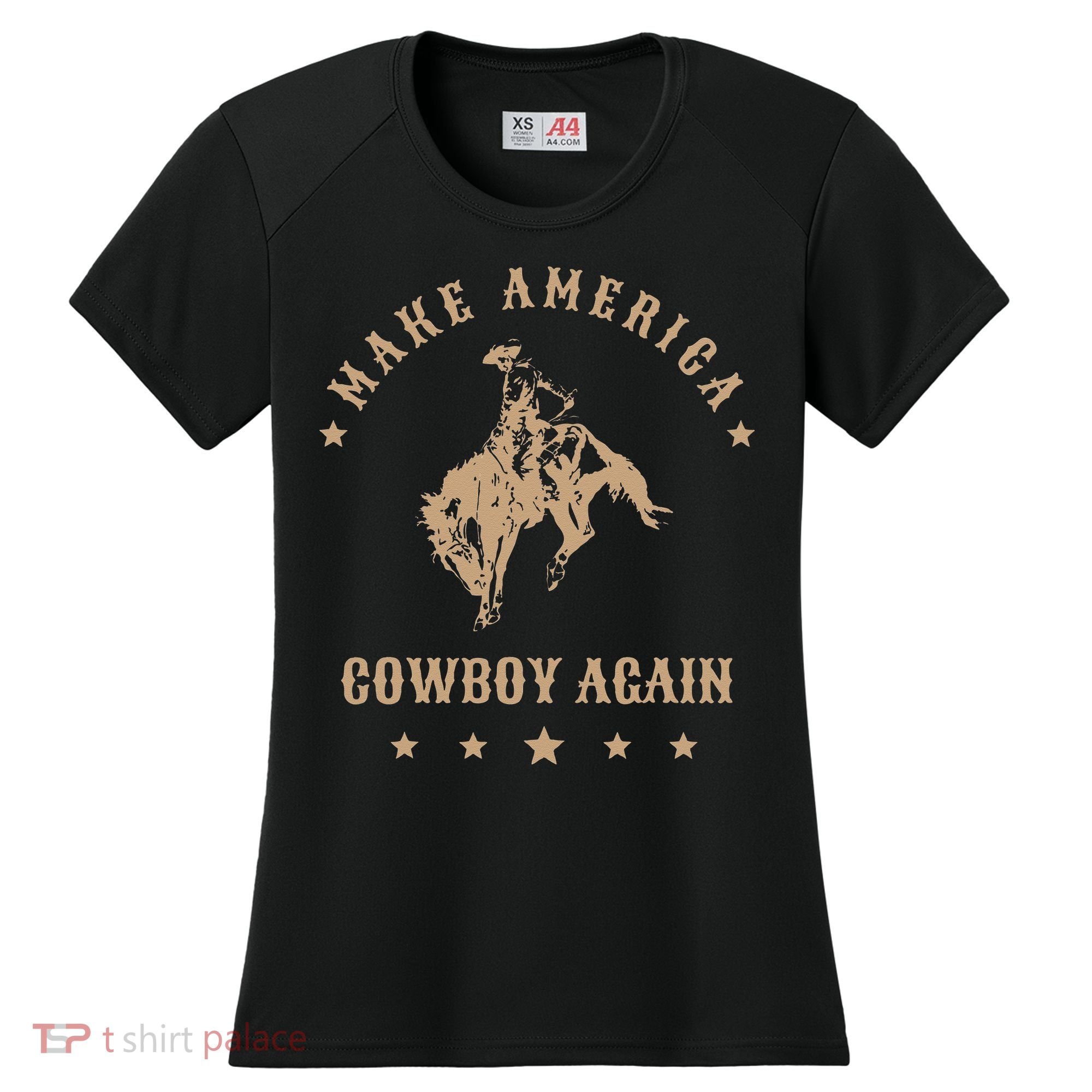Make America Cowgirl Cowboy Again Women's Cooling Performance Crew T-Shirt