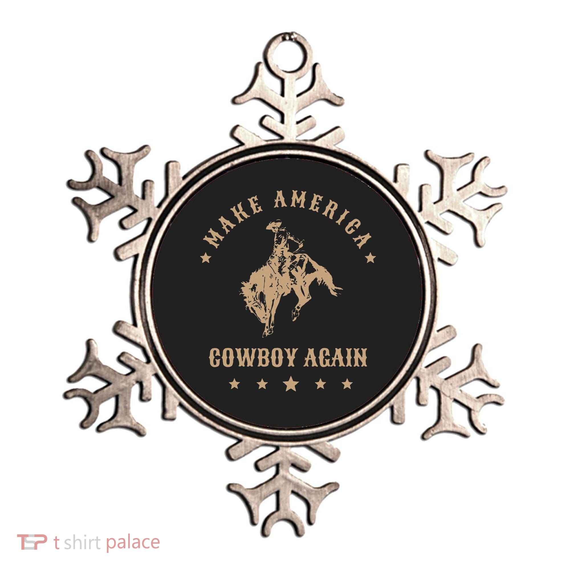 Make America Cowgirl Cowboy Again Ornament