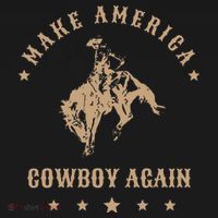 Make America Cowgirl Cowboy Again Ornament thumb 1