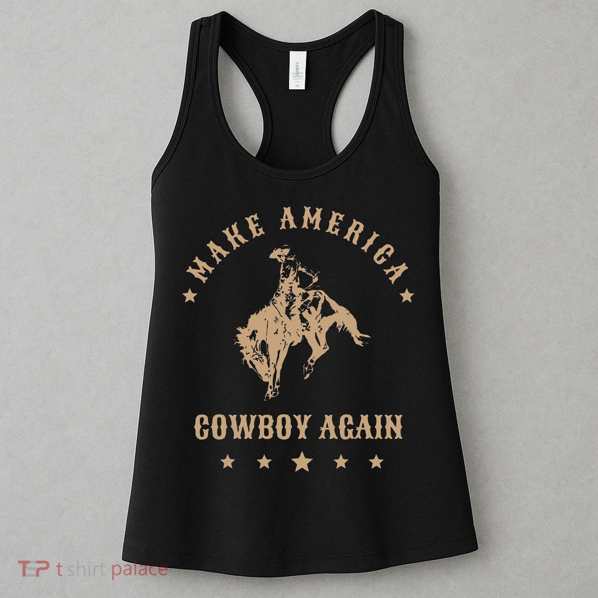 Make America Cowgirl Cowboy Again Women's Tank Top