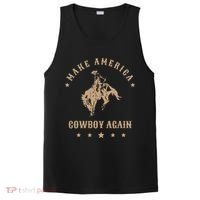 Make America Cowgirl Cowboy Again PosiCharge Competitor Tank thumb 0
