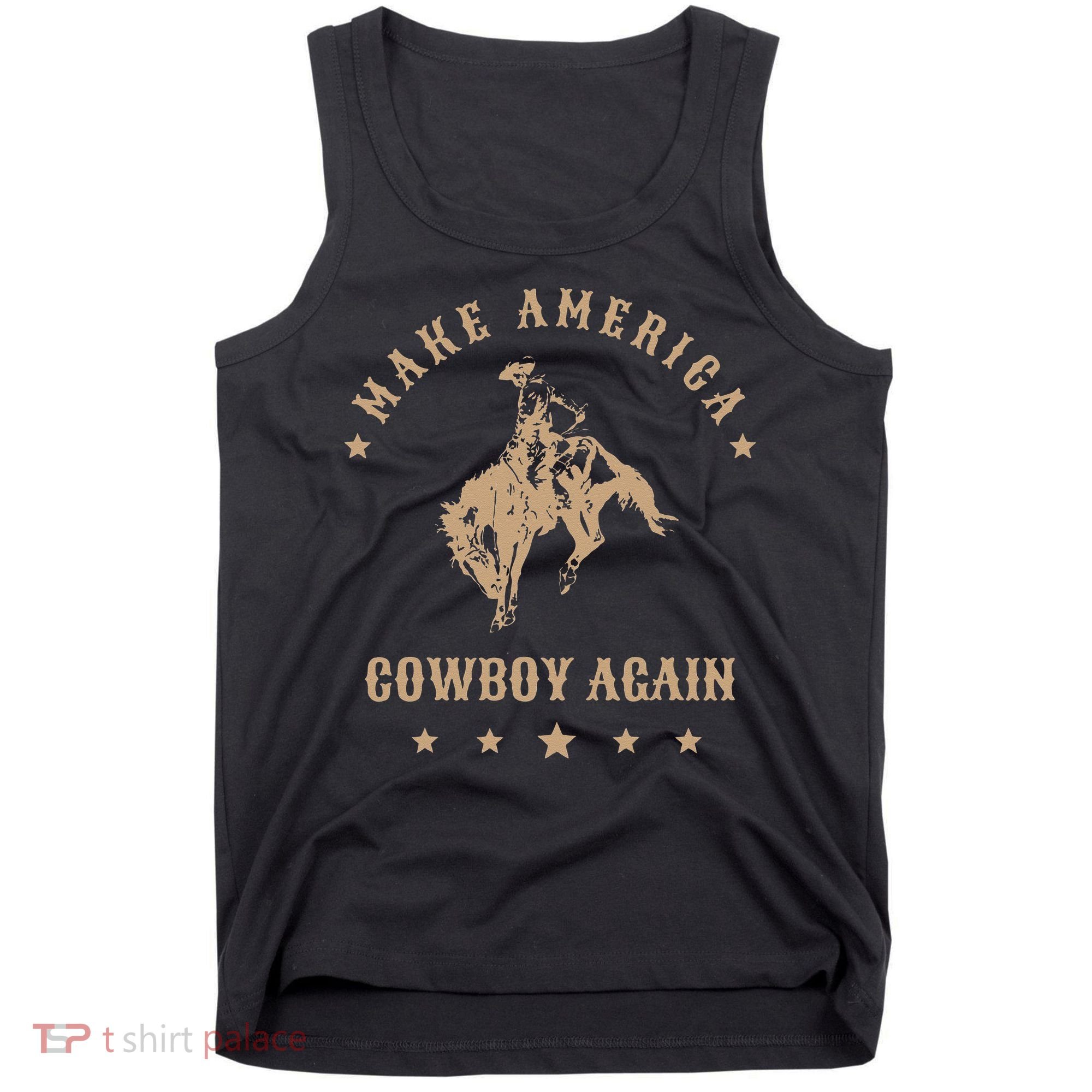 Make America Cowgirl Cowboy Again Tank Top