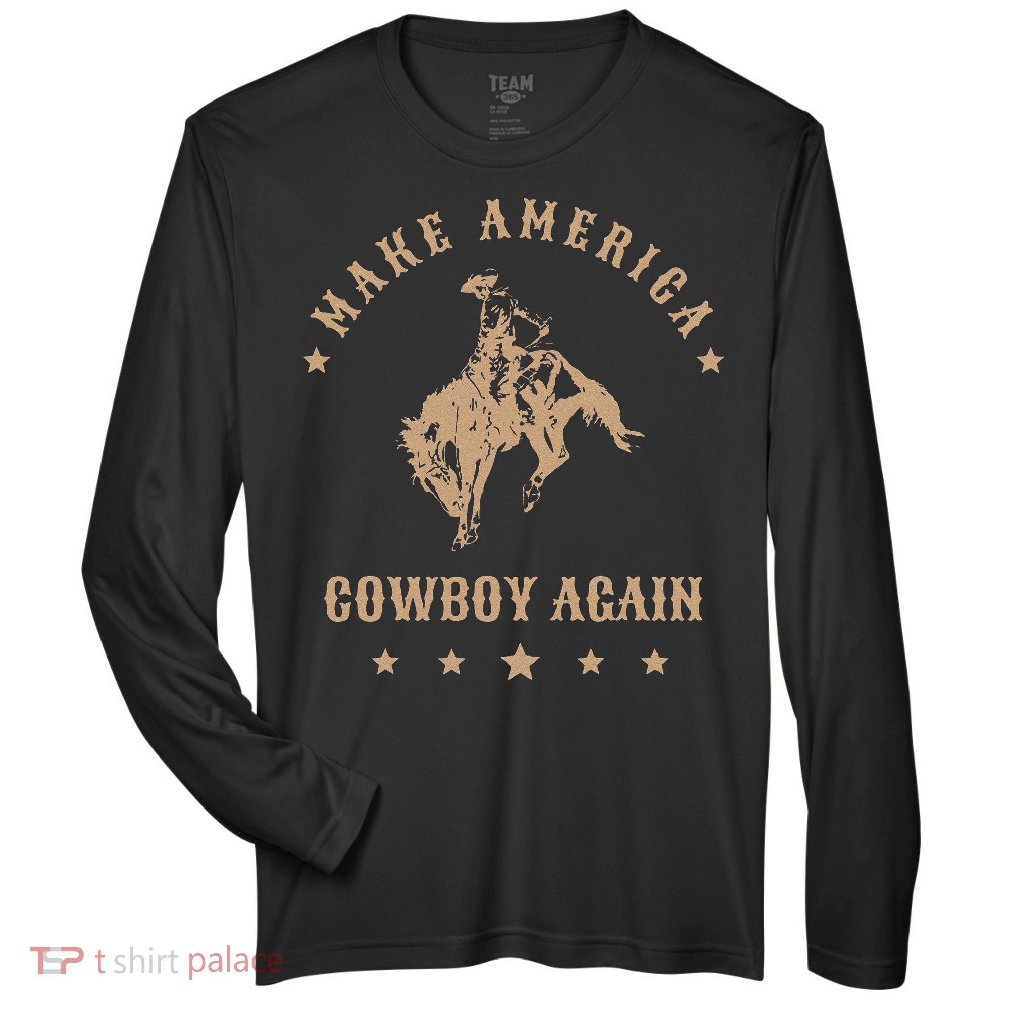 Make America Cowgirl Cowboy Again Zone Performance Long-Sleeve T-Shirt