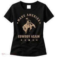Make America Cowgirl Cowboy Again Women's T-Shirt thumb 0
