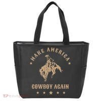 Make America Cowgirl Cowboy Again Tote Bag thumb 0