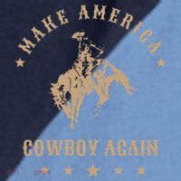 Make America Cowgirl Cowboy Again Raglan Baseball Sleeve Shirt thumb 2