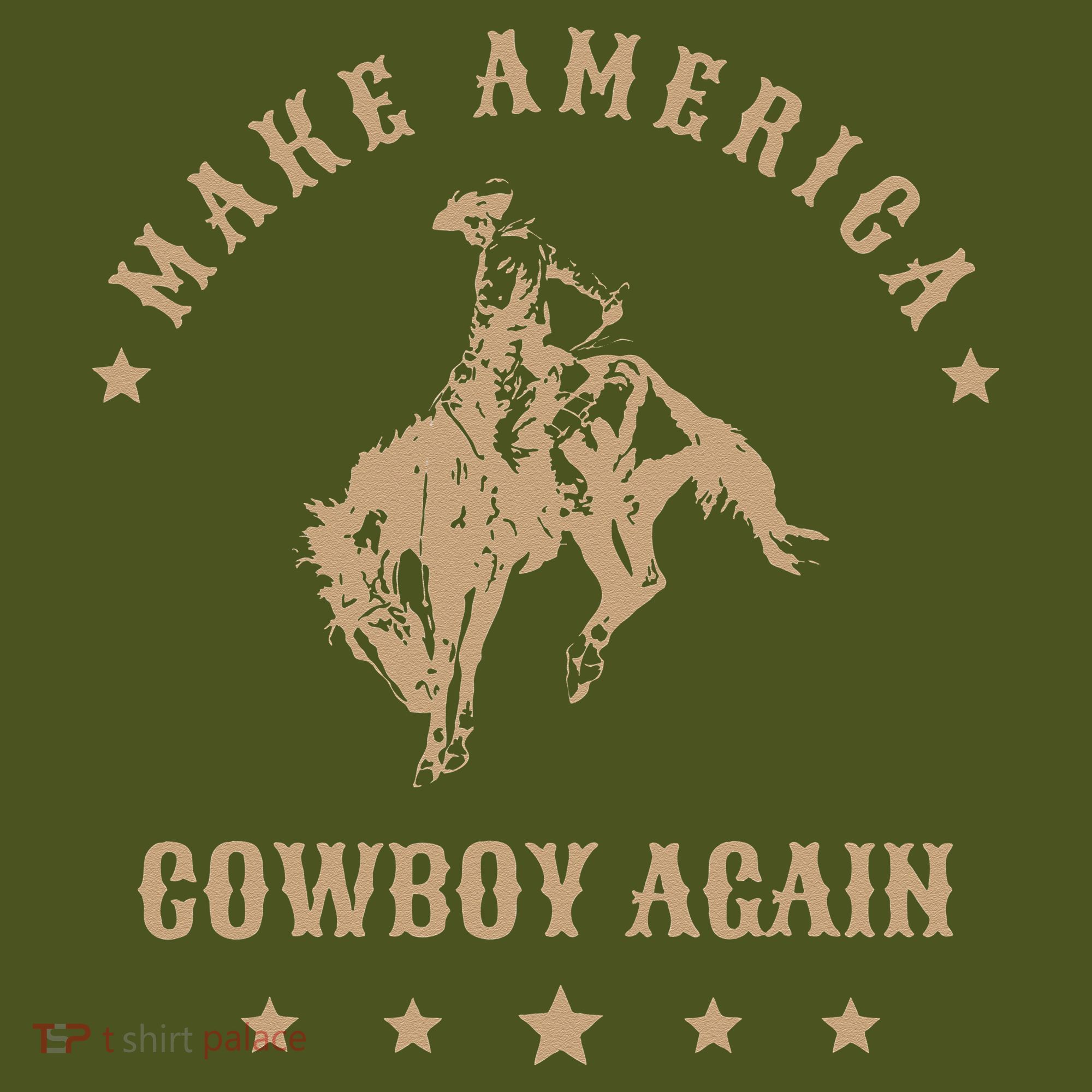 Make America Cowgirl Cowboy Again The Baniff Cuffed Pom Beanie