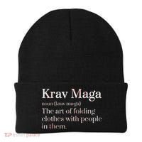 Martial Arts Combat Israeli Athlete Krav Maga Beanie thumb 0