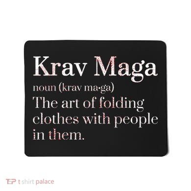 Martial Arts Combat Israeli Athlete Krav Maga Mousepad