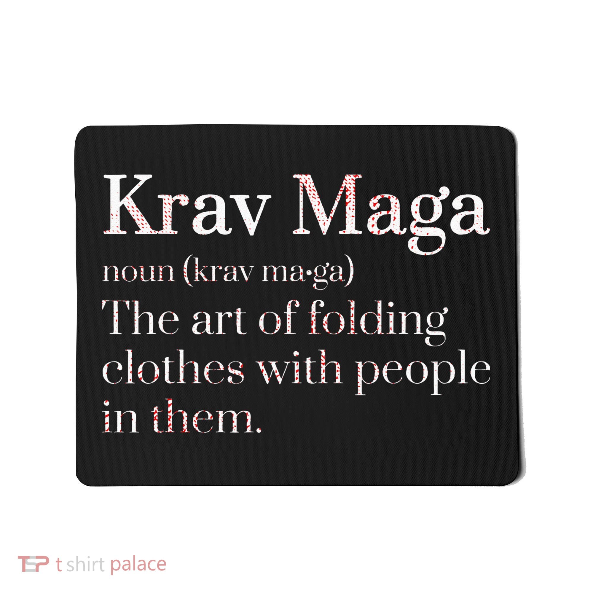 Martial Arts Combat Israeli Athlete Krav Maga Mousepad