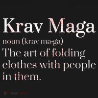 Martial Arts Combat Israeli Athlete Krav Maga Mousepad thumb 1