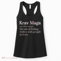 Martial Arts Combat Israeli Athlete Krav Maga Women's Tank Top thumb 0