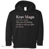 Martial Arts Combat Israeli Athlete Krav Maga Toddler Hoodie thumb 0