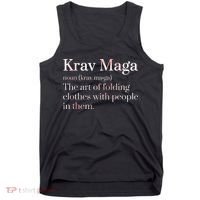 Martial Arts Combat Israeli Athlete Krav Maga Tank Top thumb 0