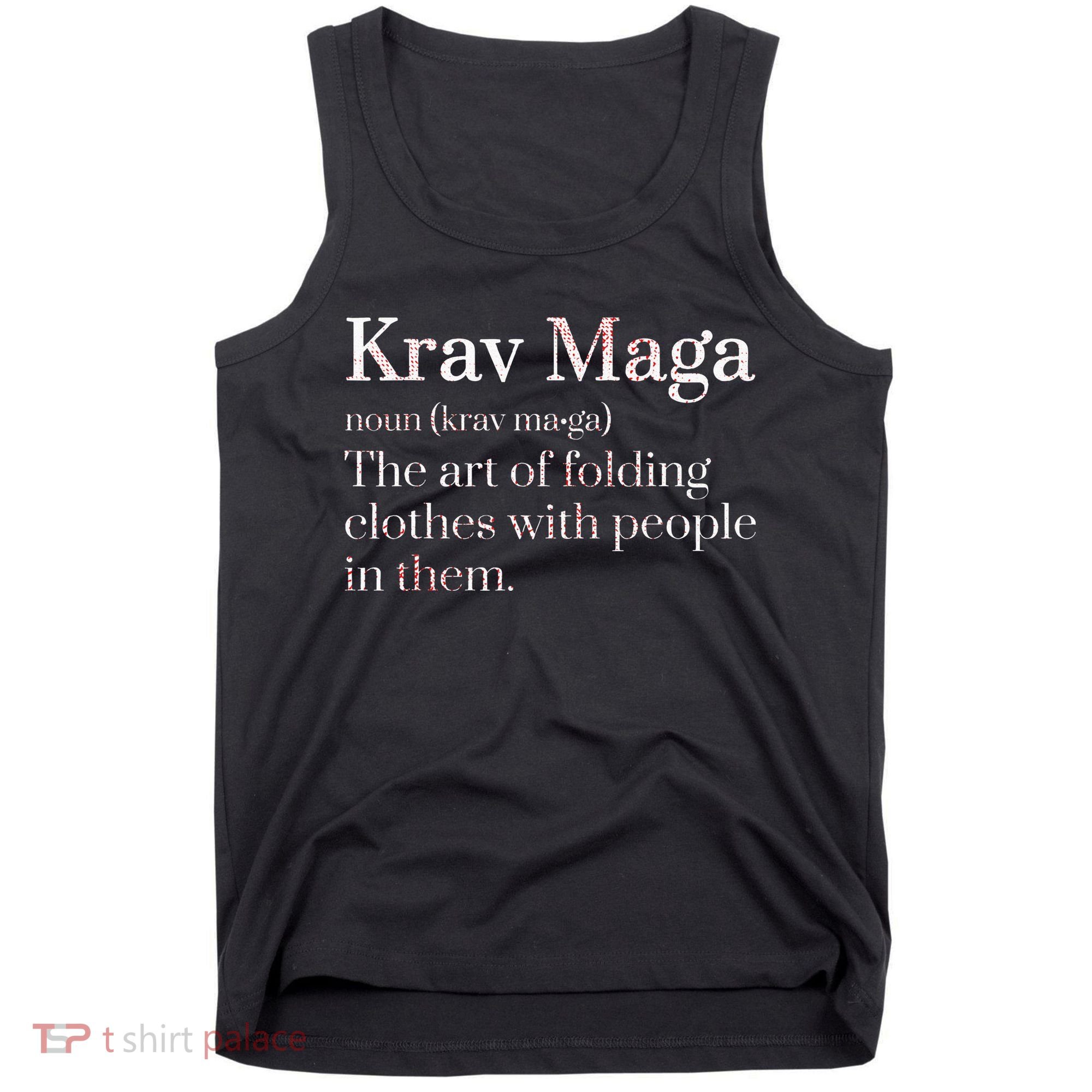 Martial Arts Combat Israeli Athlete Krav Maga Tank Top