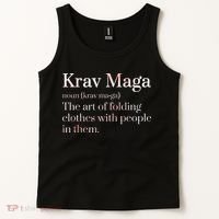 Martial Arts Combat Israeli Athlete Krav Maga Tank Top thumb 2