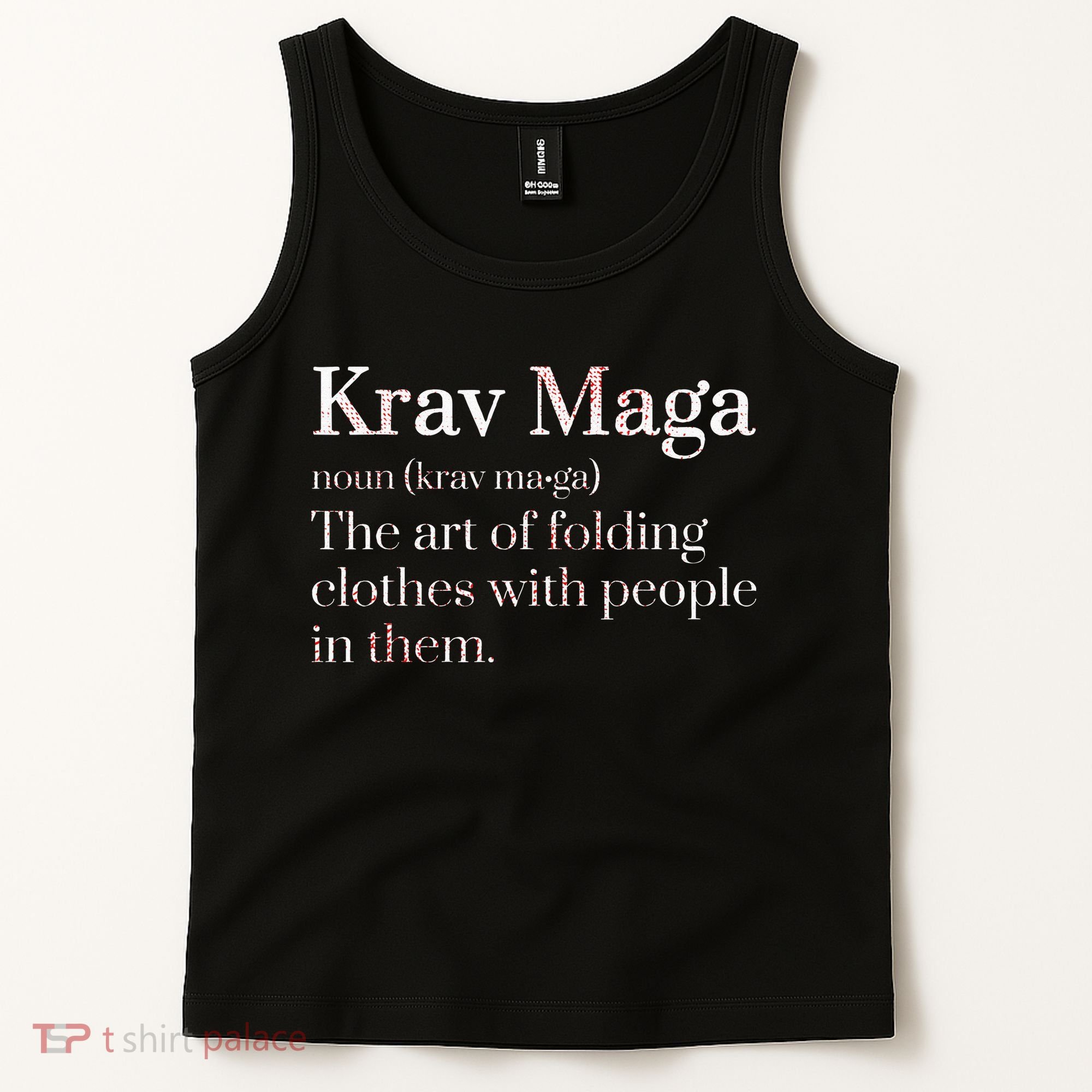 Martial Arts Combat Israeli Athlete Krav Maga Tank Top