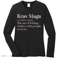 Martial Arts Combat Israeli Athlete Krav Maga Women's Long Sleeve Shirt thumb 0