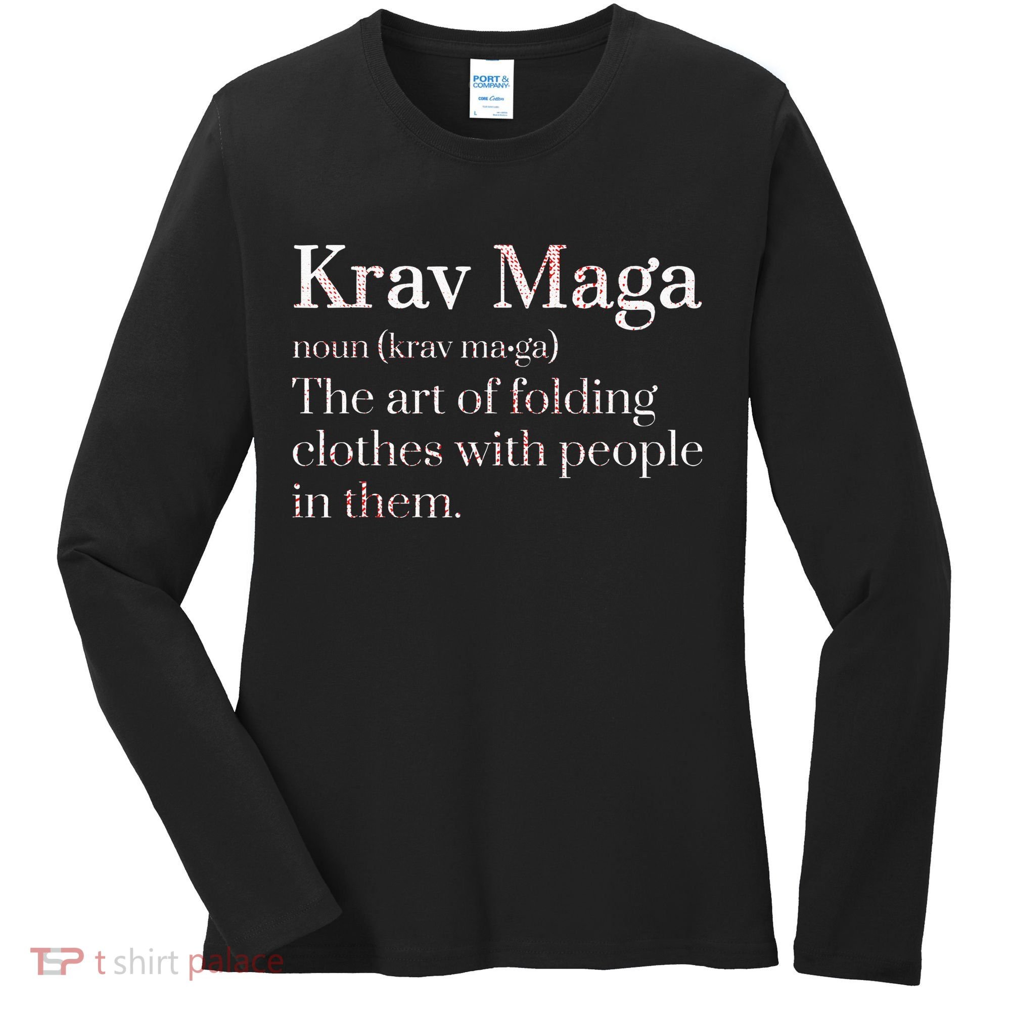 Martial Arts Combat Israeli Athlete Krav Maga Women's Long Sleeve Shirt