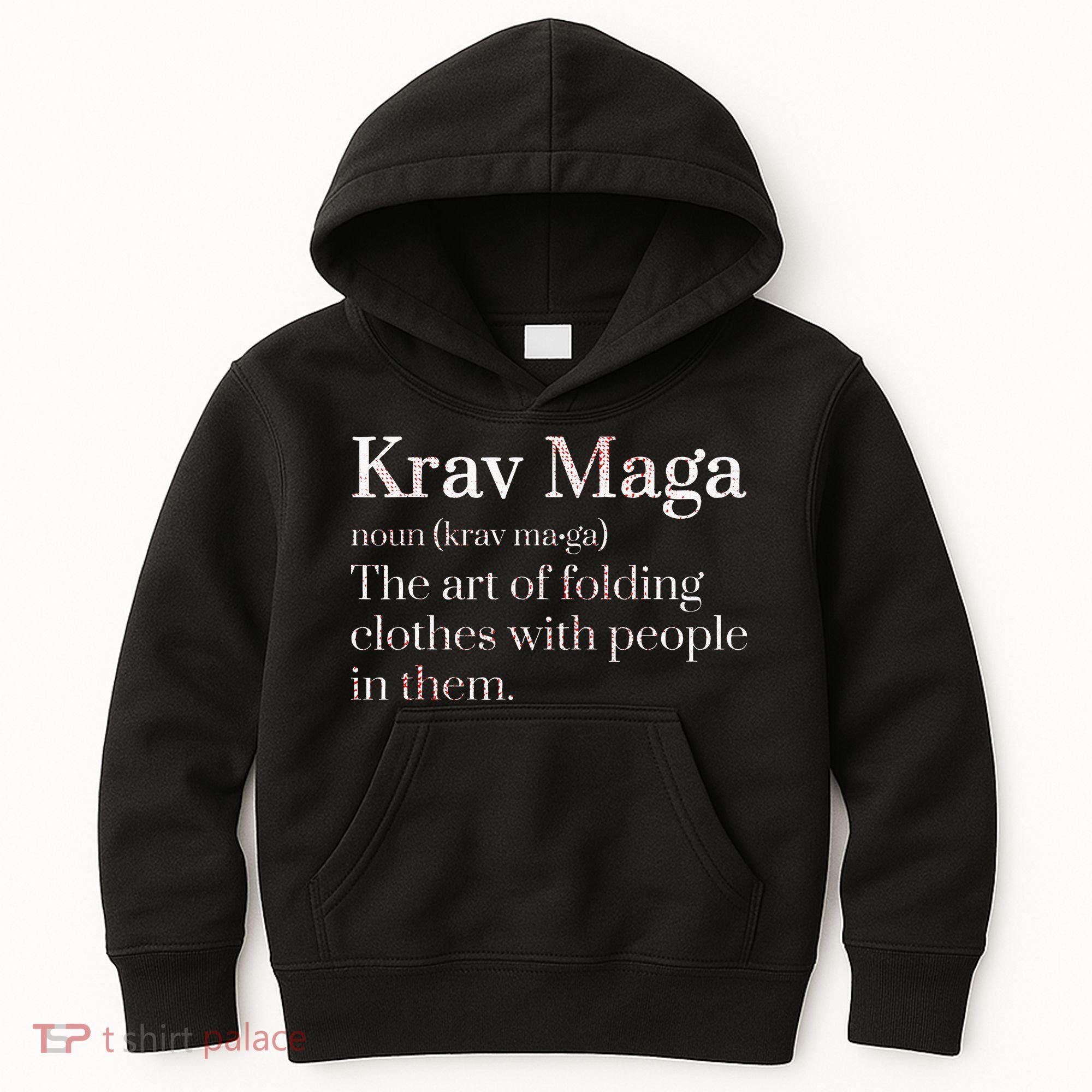 Martial Arts Combat Israeli Athlete Krav Maga Kids Hoodie