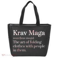 Martial Arts Combat Israeli Athlete Krav Maga Tote Bag thumb 0