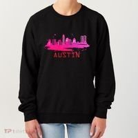 Modern Austin Cityscape Souvenir Austin Texas Skyline Women's Sweatshirt thumb 0