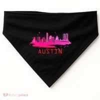 Modern Austin Cityscape Souvenir Austin Texas Skyline USA-Made Doggie Bandana thumb 0