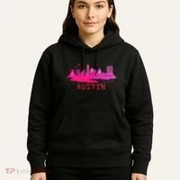 Modern Austin Cityscape Souvenir Austin Texas Skyline Hoodie thumb 5
