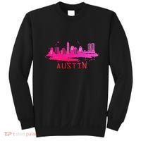 Modern Austin Cityscape Souvenir Austin Texas Skyline Sweatshirt thumb 0