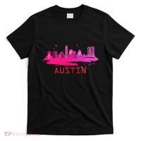 Modern Austin Cityscape Souvenir Austin Texas Skyline T-Shirt thumb 0