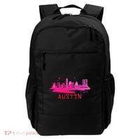 Modern Austin Cityscape Souvenir Austin Texas Skyline Backpack thumb 0