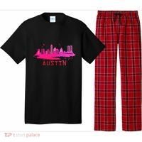 Modern Austin Cityscape Souvenir Austin Texas Skyline Pajama Set thumb 0