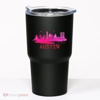 Modern Austin Cityscape Souvenir Austin Texas Skyline Tumbler thumb 0