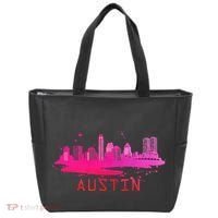 Modern Austin Cityscape Souvenir Austin Texas Skyline Tote Bag thumb 0