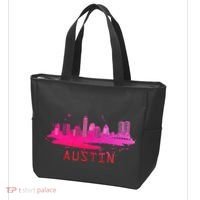 Modern Austin Cityscape Souvenir Austin Texas Skyline Tote Bag thumb 3