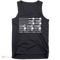 Make America Cook Again Cooking Chef Tank Top thumb 0