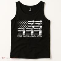 Make America Cook Again Cooking Chef Tank Top thumb 2