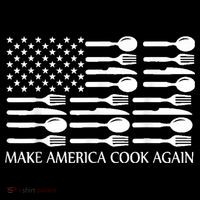 Make America Cook Again Cooking Chef Tank Top thumb 6
