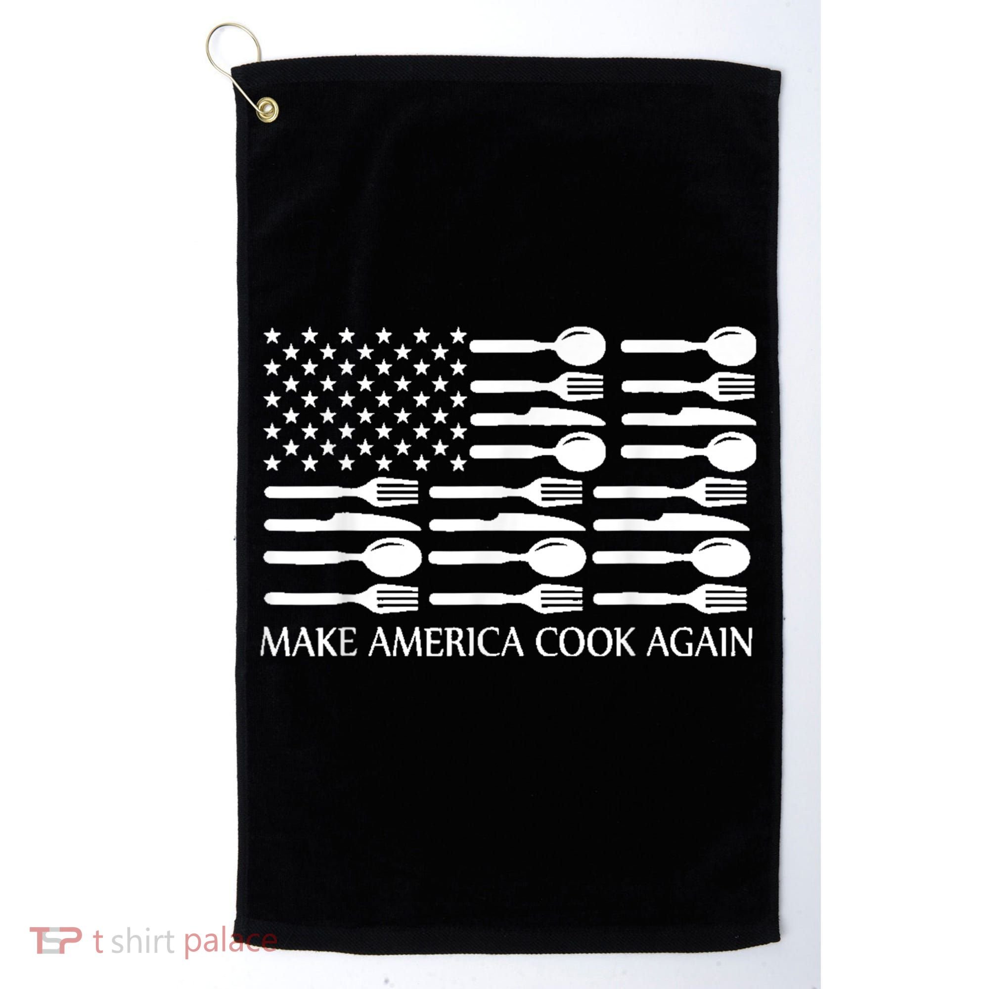 Make America Cook Again Cooking Chef Golf Towel