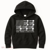 Make America Cook Again Cooking Chef Kids Hoodie thumb 0