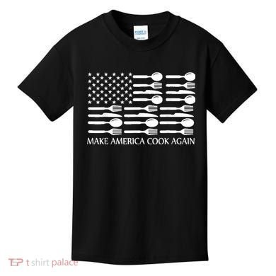 Make America Cook Again Cooking Chef Kids T-Shirt
