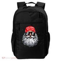 Make A Christmas Great Again Funny Xmas Trump Santa Pajamas Backpack thumb 0