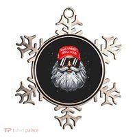 Make A Christmas Great Again Funny Xmas Trump Santa Pajamas Ornament thumb 0
